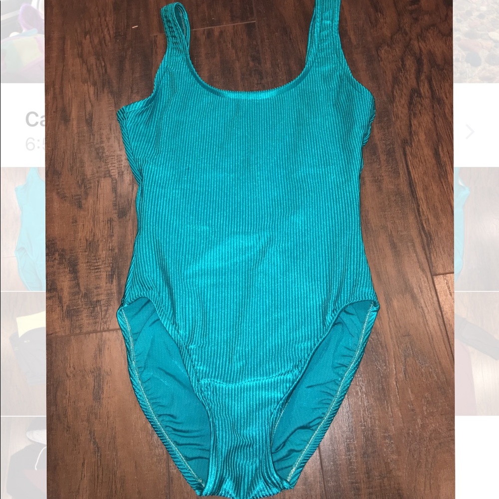 Teal One-Piece